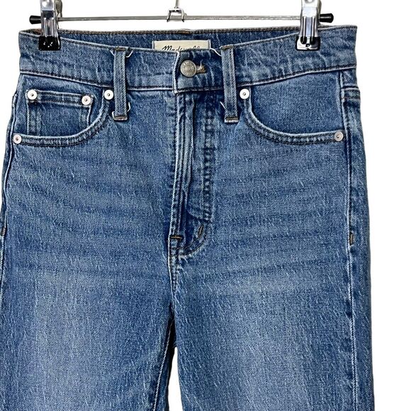 Madewell Perfect Vintage Jeans Women’s Size 23 Belbury Wash High Rise Tencel - Picture 4 of 13